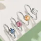 Best Price moissanite silver engagement rings factory direct supply | Messi Jewelry 5