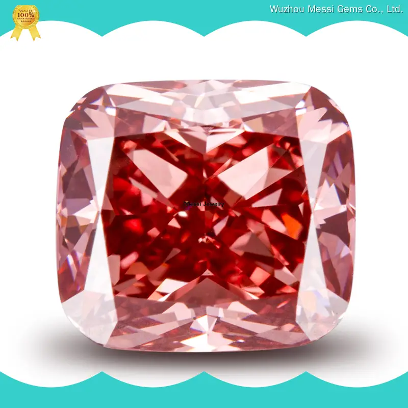 Custom lab grown pink diamond ring quality assurance Manufacturer | Messi Jewelry 1