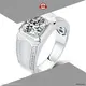 Messi Jewelry | bulk production moissanite silver man ring series 1