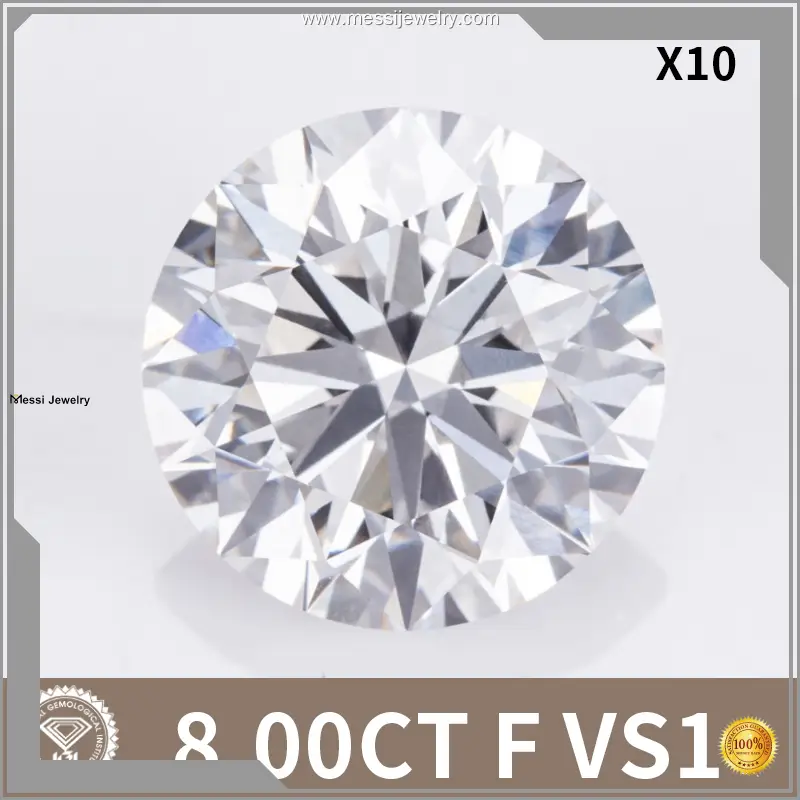 Messi Jewelry | Newest 6ct lab grown diamond quality assurance 1