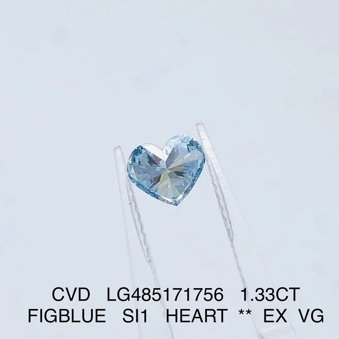 Pasadyang Lab Grown Heart Shaped Diamond Factory Presyo Tagagawa | Messi Alahas 5