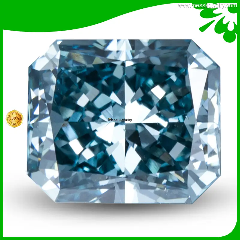 classic lab radiant diamond wholesale | Messi Jewelry 1