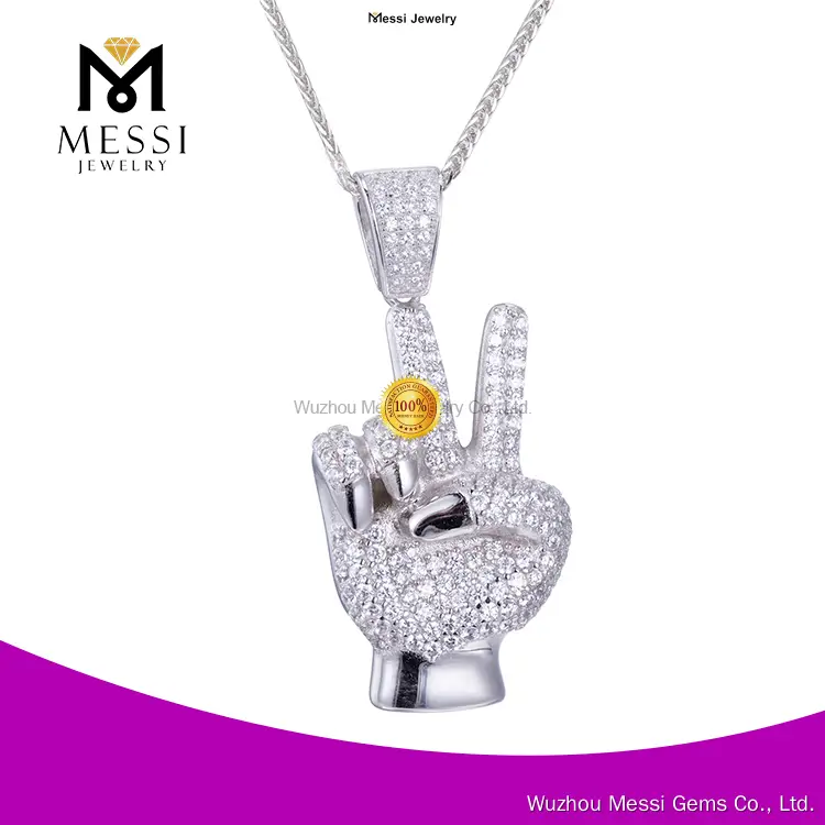 factory Direct hip hop chains and pendants made in china | Messi Jewelry 1