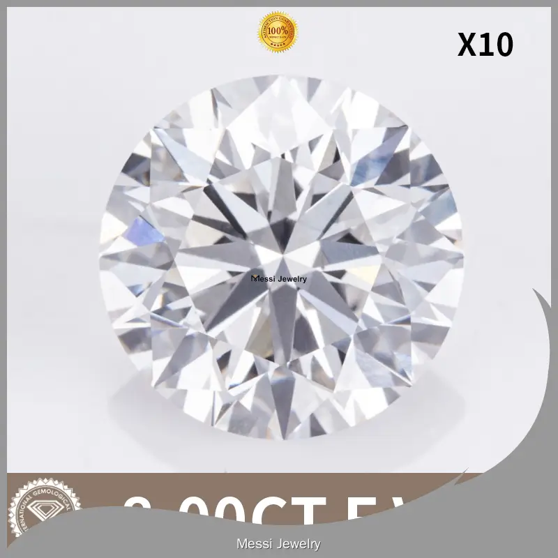 high quality large lab created diamonds made in china | Messi Jewelry 1
