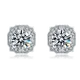 Custom sterling silver moissanite earrings quality assurance Manufacturer | Messi Jewelry 1