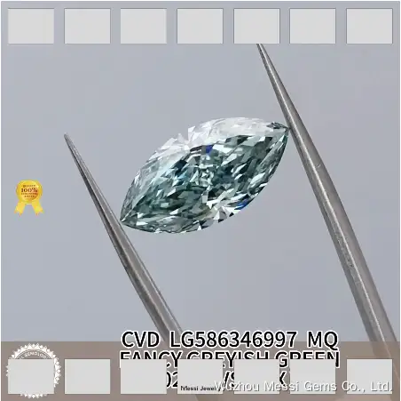 Messi Jewelry | factory Direct 2 carat lab grown marquise diamond quality assurance 1