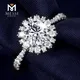 Best Price oval moissanite eternity band from China | Messi Jewelry 4