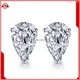 gold moissanite stud earrings at Wholesale Prices | Messi Jewelry 1