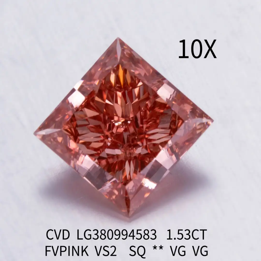 Messi Jewelry | Good Selling 2 carat princess cut lab grown diamond from China 3