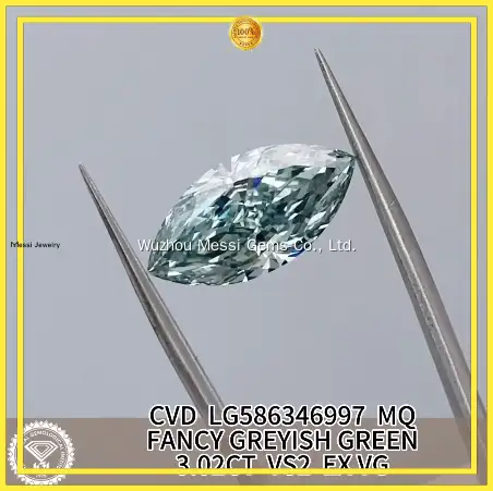 Custom lab created marquise diamond ring customized Manufacturer | Messi Jewelry 1