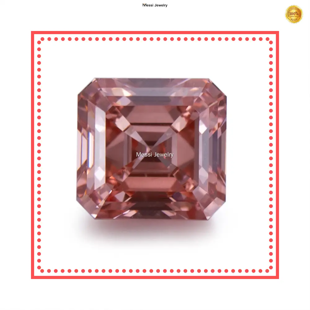 Quality emerald cut lab diamond ring wholesale | Messi Jewelry 1