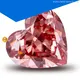 Messi Jewelry | Fashion heart shaped lab diamond quality assurance 1