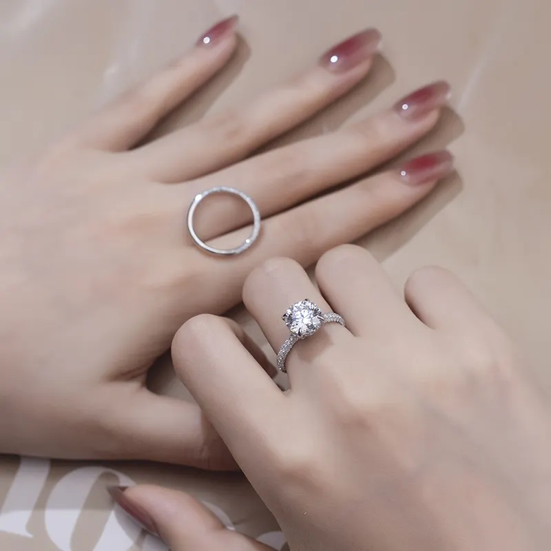 Jewelry Lab Grown Wedding Rings T/T ; PayPal ; Western Union ; MSR-825 Supply 4
