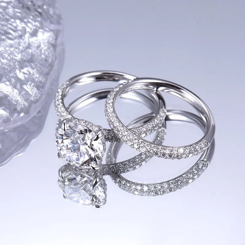 Jewelry Lab Grown Wedding Rings T/T ; PayPal ; Western Union ; MSR-825 Supply 7