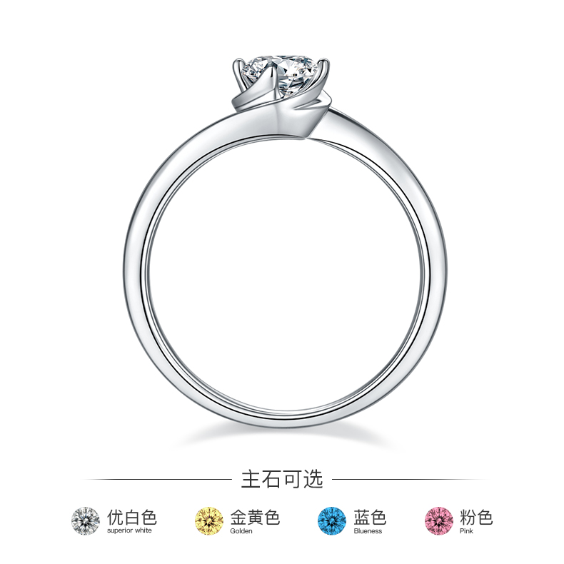 cincin perak moissanite pada Harga Borong | Barang Kemas Messi 9