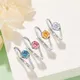 moissanite silver ring at Wholesale Prices | Messi Jewelry 5