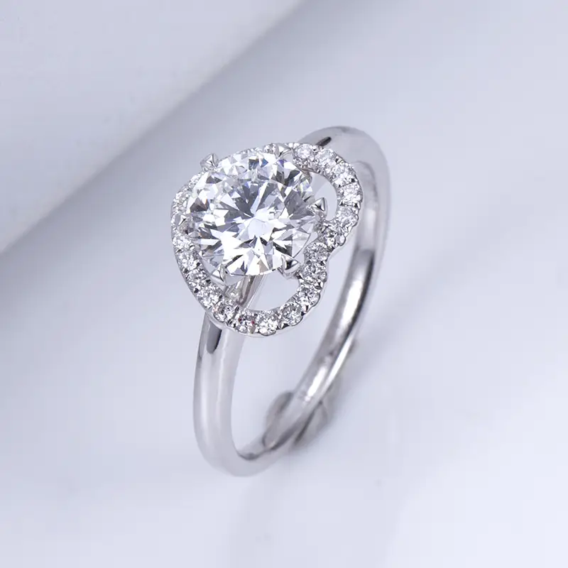 Personalizzazione Heart for Love 1ct D vs1 Lab Diamond con certificato IGI 1