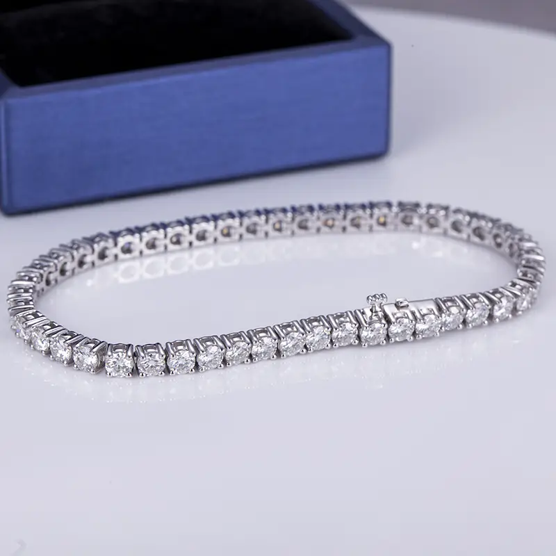 4.0mm Lab Diamond 9k Customization Bracelet 6