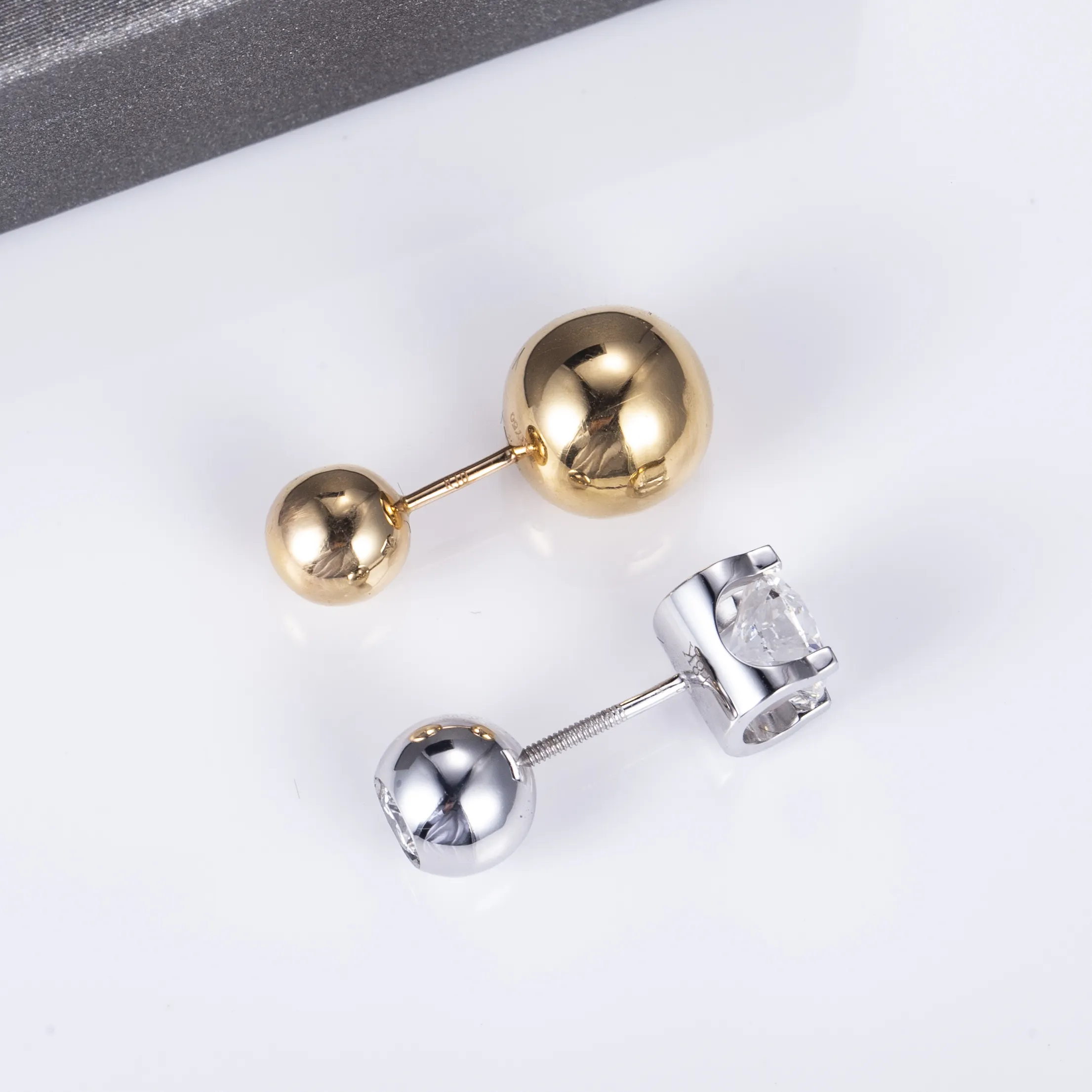 Hot Sale Lab Created Diamond Stud Earrings Company 7