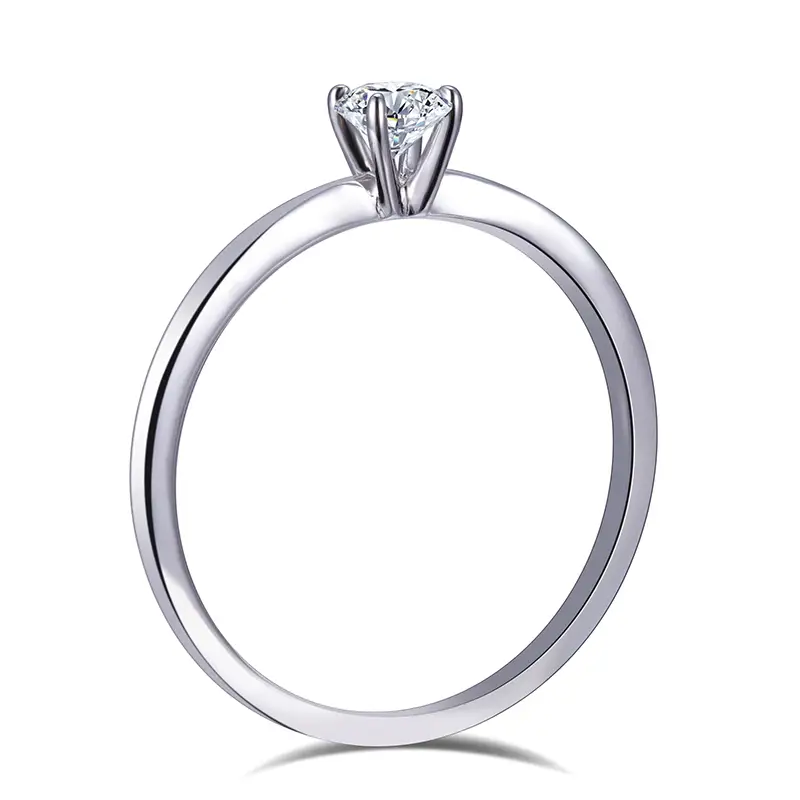 Messi Gems MS-513 925 Silver Moissanite Ring 2