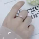 925 Silver Moissanite Engagement Ring - Messi Gems MS-513 5