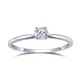 925 Silver Moissanite Engagement Ring - Messi Gems MS-513 7