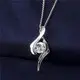 Messi Moissanite Solitaire Necklace - White Gold Fashion Jewelry 3