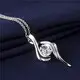 Messi Moissanite Solitaire Necklace - White Gold Fashion Jewelry 4