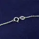 Messi Moissanite Solitaire Necklace - White Gold Fashion Jewelry 6