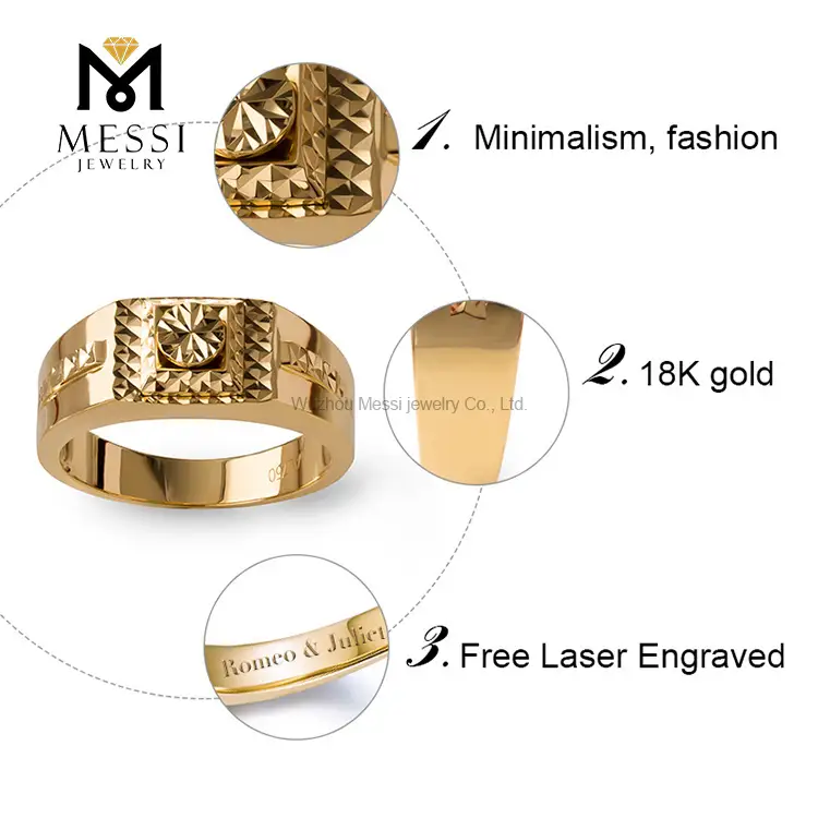 Customized rose gold moissanite wedding set supply | Messi Jewelry 4