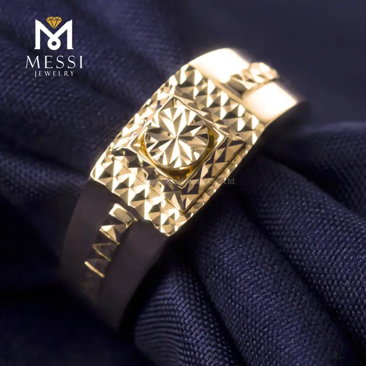 Customized rose gold moissanite wedding set supply | Messi Jewelry 6