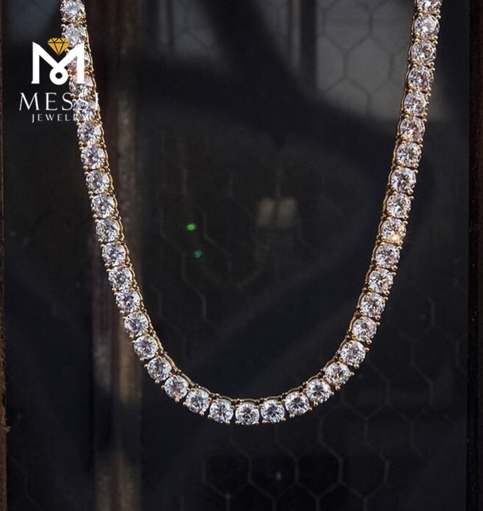 Messi Alahas - babaye nga cubic zirconia 925 sterling silver nga alahas tennis necklace Tennis Bracelet & Necklace 9