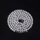 Iced Out Moissanite Diamond Tennis Chains - 10K/14K/18K Gold Necklace 5