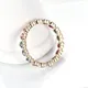 Rainbow Heart Cut 9K Yellow Gold Sapphire Ring 5