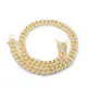High-Tech 925 Silver Hiphop Miami Style Cuban Necklace 3