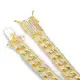 High-Tech 925 Silver Hiphop Miami Style Cuban Necklace 7