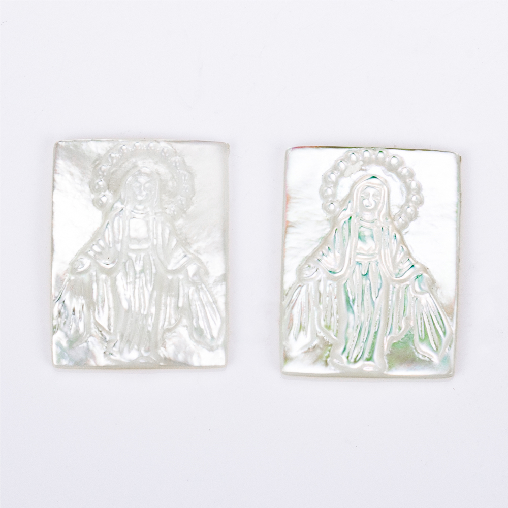 Messi Alahas - OVAL White Bluse MARIA Shell Inahan sa perlas Inahan Sa Perlas 10