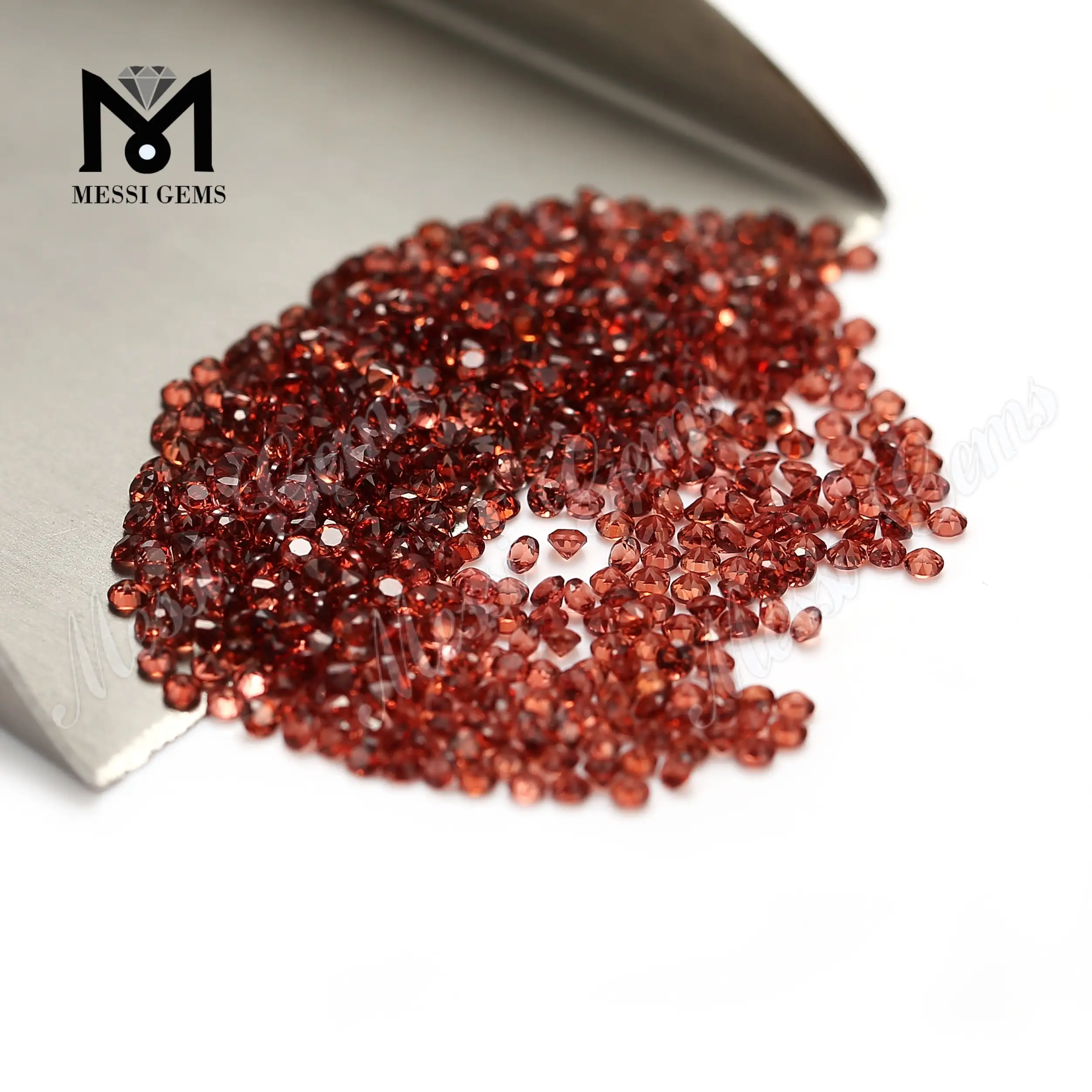 Gioielli Messi - pietra naturale di pietra naturale rossa naturale 1
