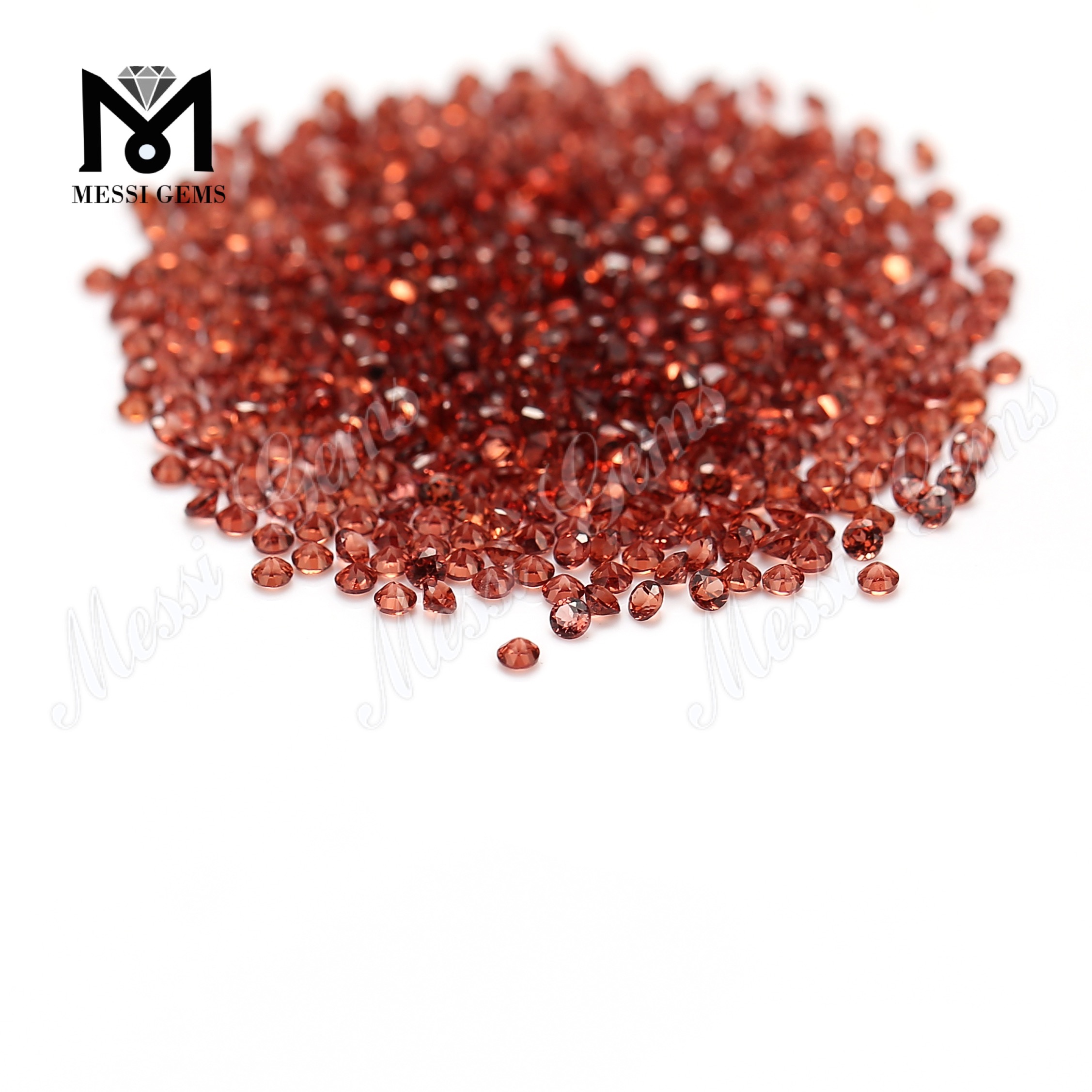 Barang Kemas Messi - batu garnet merah asli Batu Permata Asli 14