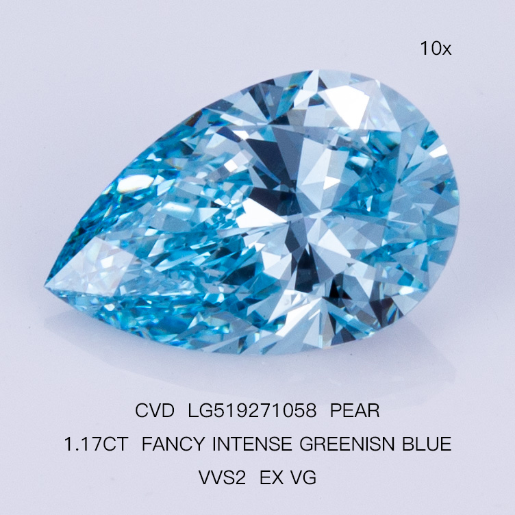 lab grown blue diamonds