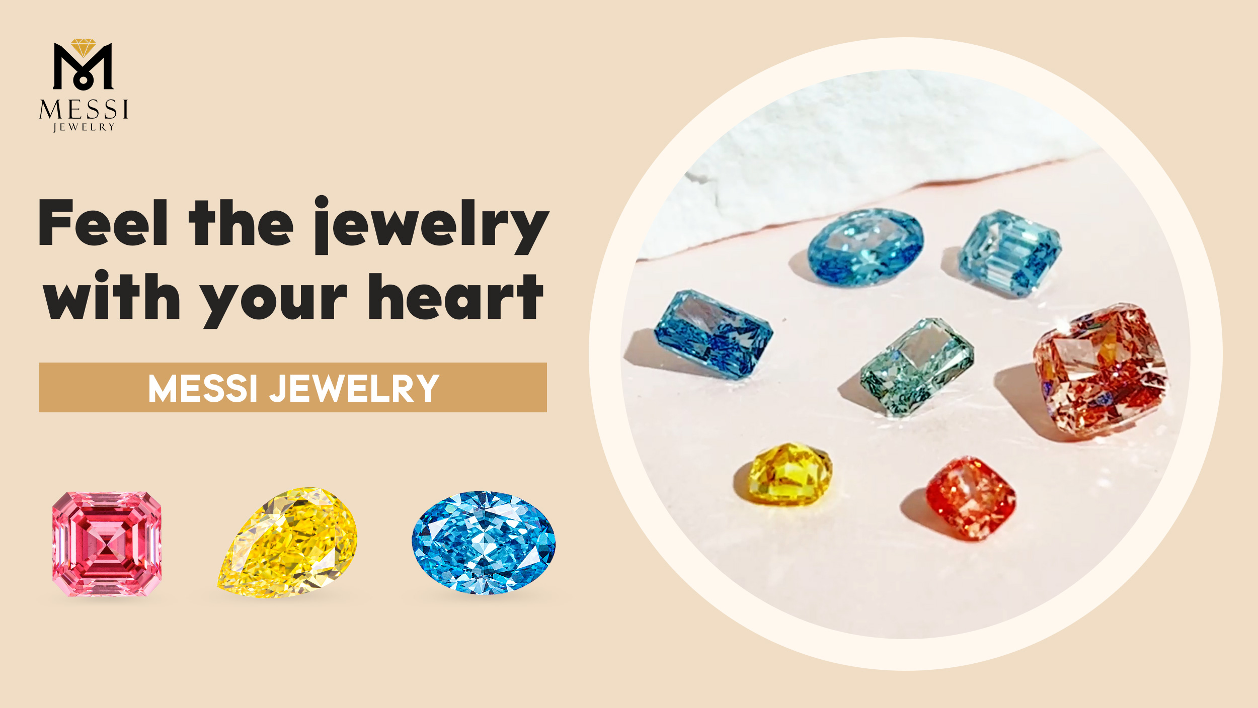  Wholesale Feel the jewelry with your heart with good price - Messi Jewelry 