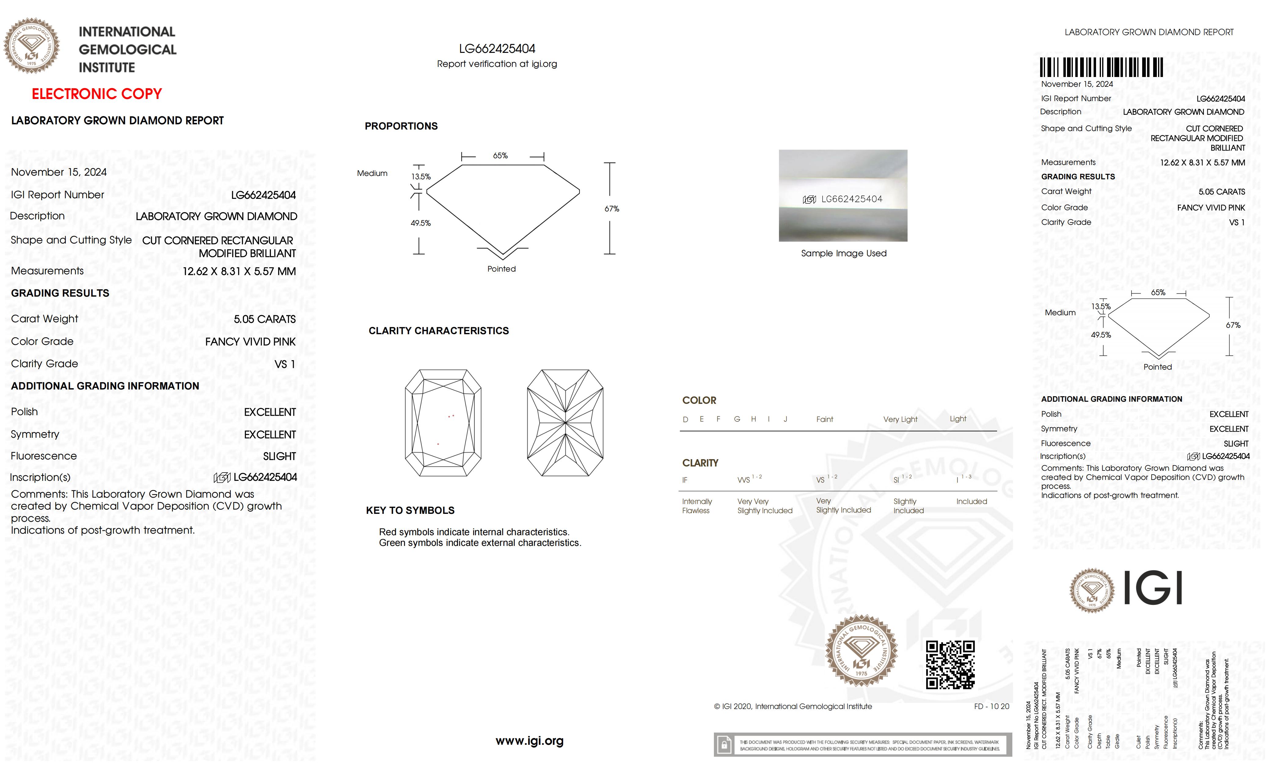 Messi Alahas Lab Gitubo nga Diamante Paggama FANCY VIVID PINK 5.05CT 6.67CT 5.37CT 5.31CT Oval Radiant Pear 8