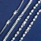 Customize Lab Diamond Tennis Set - Messi Jewelry 6