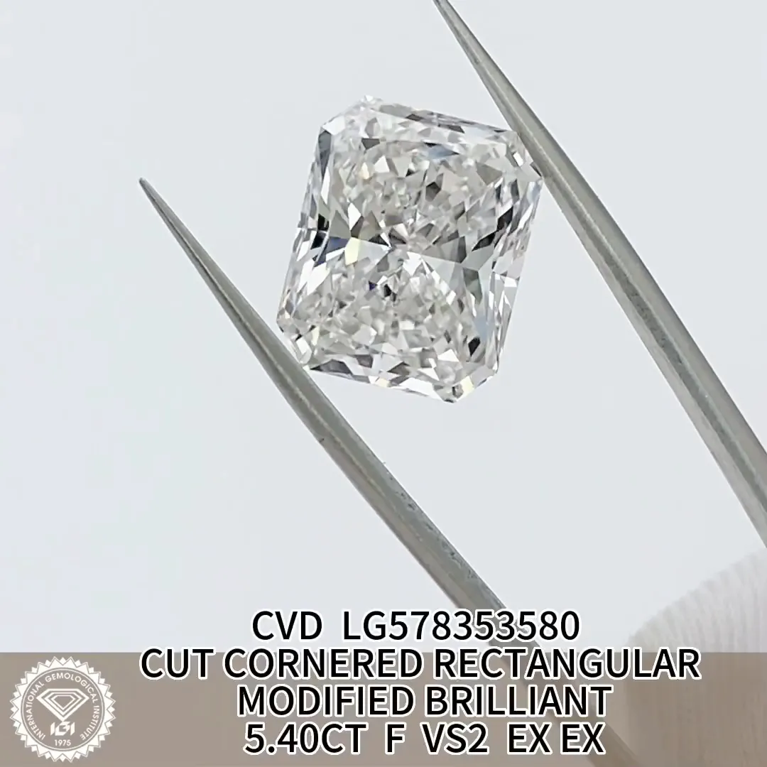 Lab Grown Diamond Manufacturers Emerald Lab Diamond Wholesale - Messi Jewelry 4
