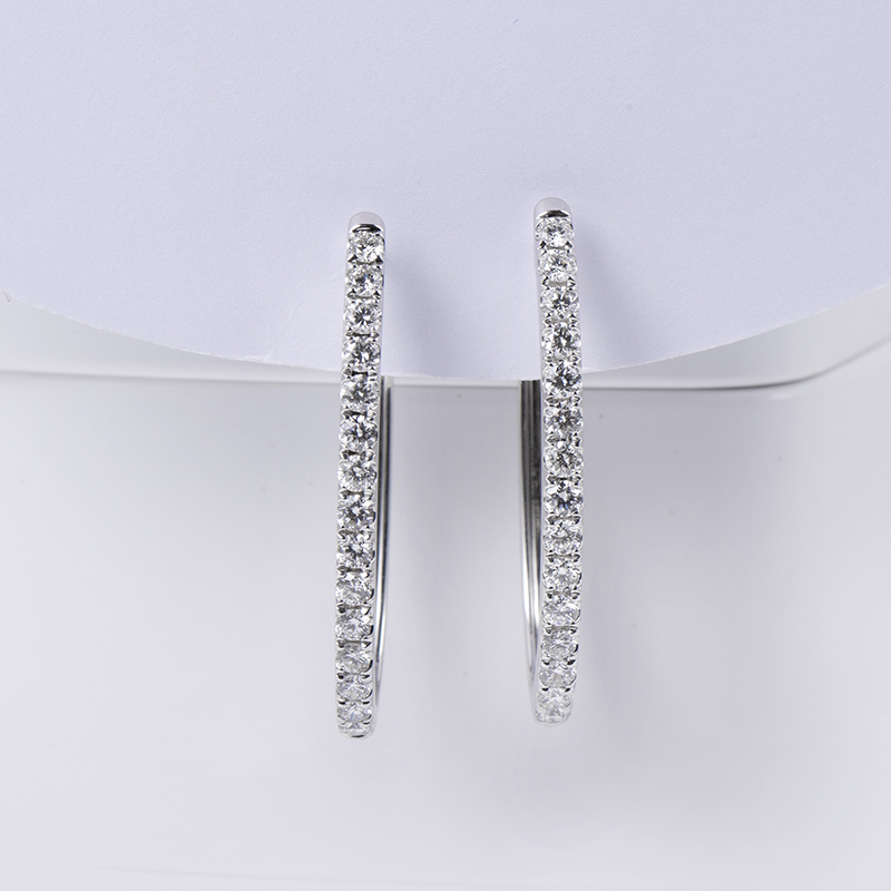 MSE-640 Messi Jewelry 18K14K Gold Earring Custom Jewelry Manufacturer 13