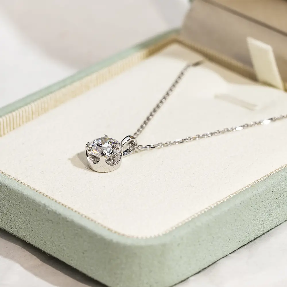 Customize Lab Diamond Tennis Necklace - Messi Jewelry 2