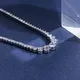 Pulseira de tênis de diamante de laboratório personalizada - jóias Messi 4