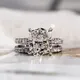 Lab Diamond Ring Synthetic Gemstone Manufacturer MSR-1698 Lab Grown Diamond Manufacturers 2
