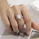Lab Diamond Ring Synthetic Gemstone Manufacturer MSR-1698 Lab Grown Diamond Manufacturers 6