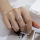 Anello Halo Diamond Custom Lab 18k - Gioielli Messi 6